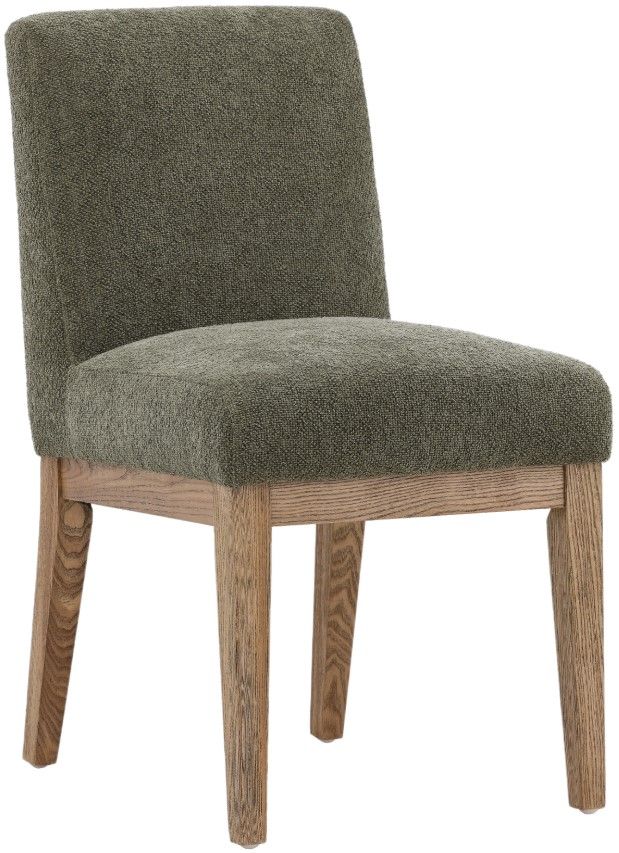 Dovetail Furniture Weilan Charlotte Olive/Natural Dining Chair-0