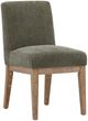 Dovetail Furniture Weilan Charlotte Olive/Natural Dining Chair-0
