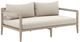 Four Hands Sherwood Fabric/Wooden Outdoor Sofa-0
