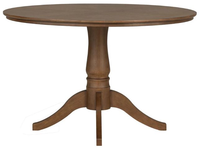 Flexsteel® Azalea Round Walnut Dining Table-3