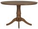 Flexsteel® Azalea Round Walnut Dining Table-3