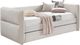 Crown Mark Philipa Oatmeal Tweed Twin Daybed-0
