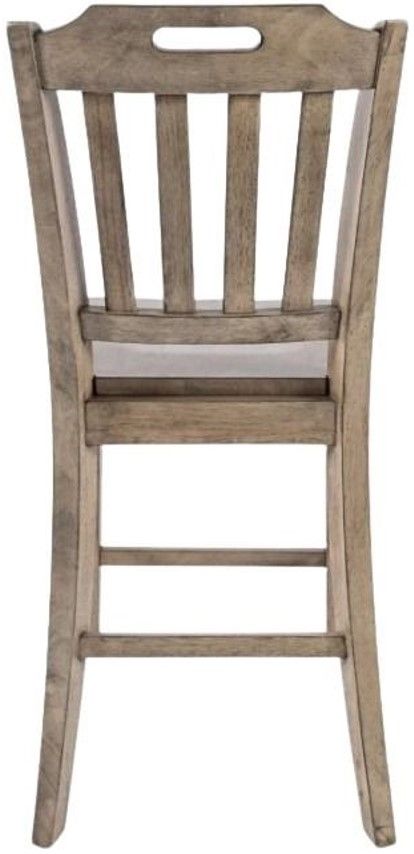 Jofran Inc. Prescott Park Weathered Oak Counter Stool-3