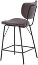 Jofran Inc. Owen Dark Brown Upholstered Counter Stool-4