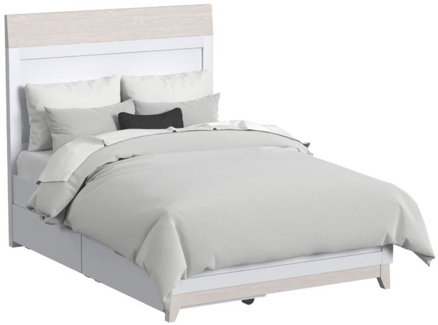 Westwood Design Rowan Ash Linen Youth Full Panel Bed-0
