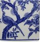 A & B Home Blue/White 13" Ceramic Vase Lamp-5