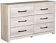 Signature Design by Ashley® Cambeck 2-Piece Whitewash Twin Panel Headboard Set-2