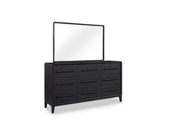 August Dresser and Mirror