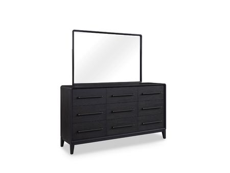 August Dresser and Mirror