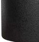 A & B Home Natural Brown Round Pedestal Side Table with Black Base-3