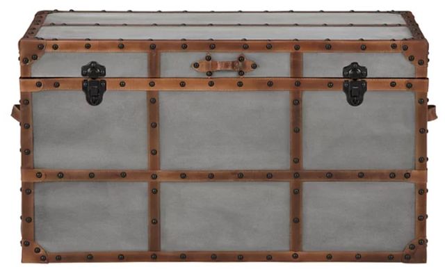 Signature Design by Ashley® Amsel Gray Storage Trunk-0