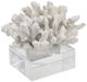 A & B Home Clear/White Inna Faux Rising Coral-0