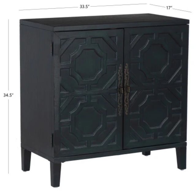 Powell® St Barts Midnight Blue Accent Cabinet-2