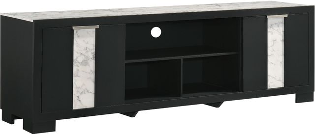 Crown Mark Rangley Black TV Stand-0