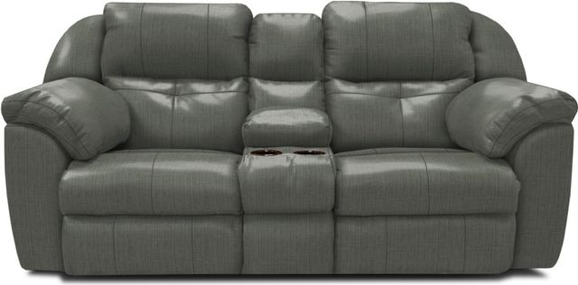 Creek Side Customs Customizable EZ Motion Double Reclining Loveseat with Console-2
