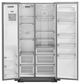 KitchenAid® 23.0 Cu. Ft. Counter Depth Side-By-Side Refrigerator-Monochromatic Stainless Steel-1