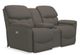 La-Z-Boy® Kipling Granite Power Reclining Loveseat with Headrest and Console-1