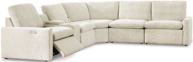 Signature Design by Ashley® Hartsdale 6-Piece Linen Reclining Sectional with Console-0
