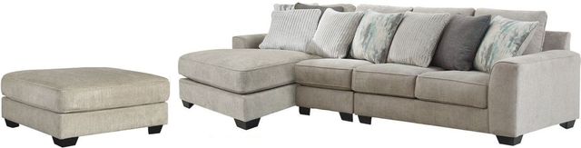 Benchcraft® Ardsley 2-Piece Pewter Sectional Set