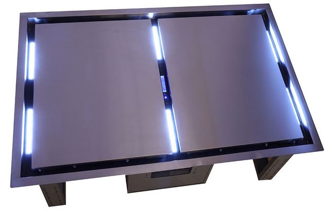 FORNO® 44" Stainless Steel Island Range Hood-3