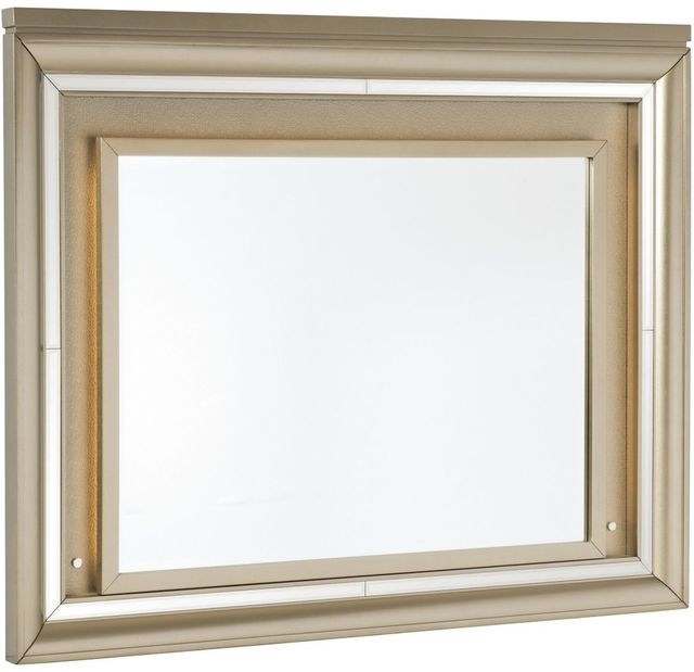 Mazin Furniture Loudon Champagne Mirror-1