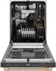 Cafe™ 24" Matte White Top Control Built In Dishwasher-1