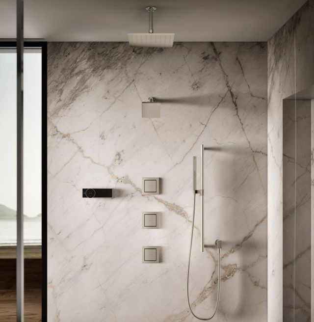 KOHLER® WaterTile® Vibrant Polished Nickel 2.5 GPM Square 54-Nozzle Single-Function Body Spray-3