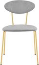 Armen Living Neo 2-Piece Gray Dining Chairs-2