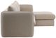 Dovetail Furniture Torrey 2-Piece Olana Sand Right-Arm Facing Sofa Sectional and Chaise-2