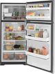 GE® 28" 16.6 Cu. Ft. ENERGY STAR® Stainless Steel Top Freezer Refrigerator-3