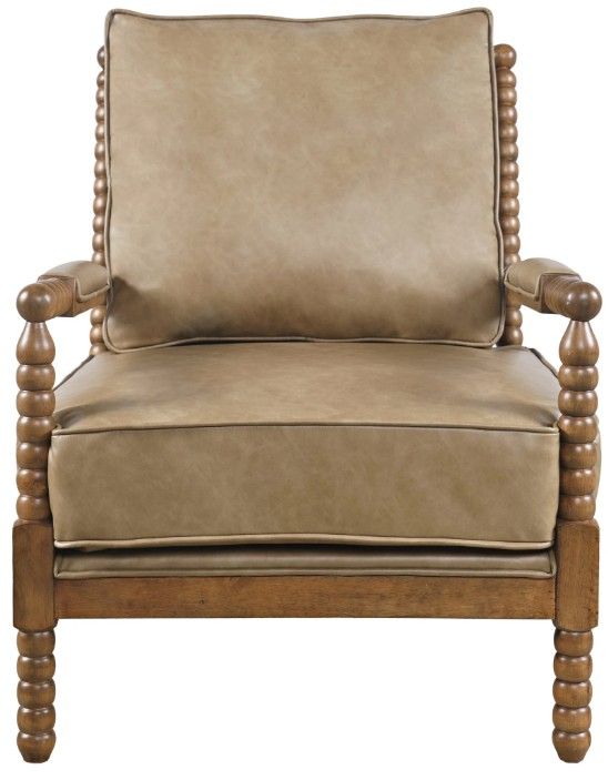 Jofran Inc. Ellsey Buff Accent Chair-1