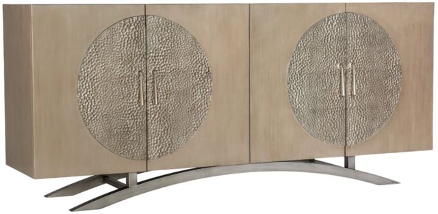 Hooker® Furniture Melange Nolita Champagne Entertainment Console-0