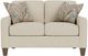 Flexsteel® Customizable Moxy Square Cushion with Rounded Mailbox Arm Loveseat-1