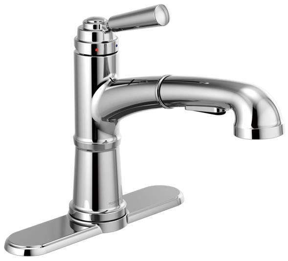 Peerless Westchester® Chrome Single Handle Pull-Out Kitchen Faucet-1