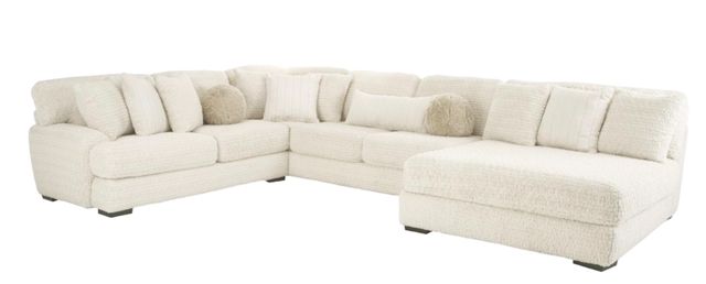 Albany Industries 3-Piece Doodle Ivory Sectional-0