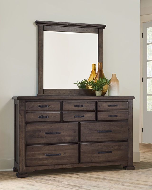 Vaughan-Bassett Grayson Manor Sable Landscape Mirror-1