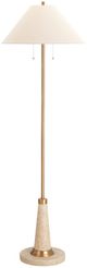 Crestview Collection Zeva Beige Floor Lamp-0