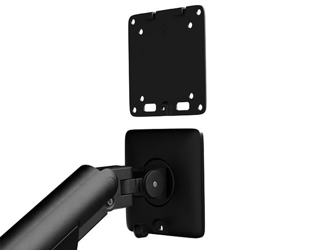 Kanto 17-35" Black Dual Monitor Desk Mount-2