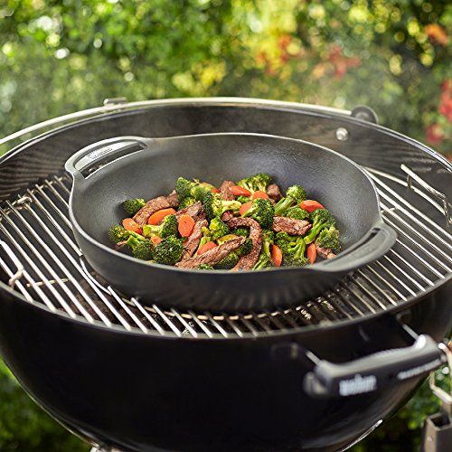 Weber® Black GBS Wok-2