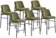 New Classic® Home Furnishings Erik 6-Piece Green Bar Stool Set-0