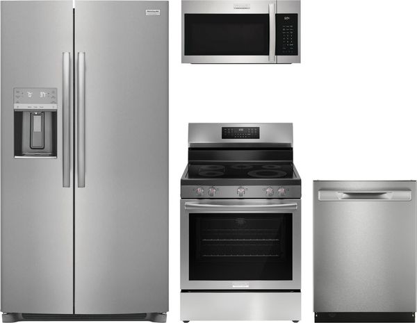 Frigidaire Gallery 4-Piece Stainless Steel Electric Kitchen Package Frigidaire Gallery 4-Piece Stainless Steel Electric Kitchen Package