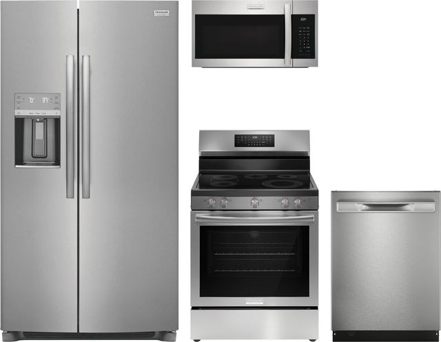 Frigidaire Gallery® 4 Piece Stainless Steel Electric Kitchen Package-0