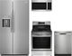Frigidaire Gallery® 4 Piece Stainless Steel Electric Kitchen Package-0