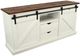 American Heartland Manufacturing Rustic Two-Tone Quaint TV Stand-0