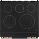 Thor Kitchen® Gordon Ramsay Series 30" Matte Black Pro Style Electric Range-4
