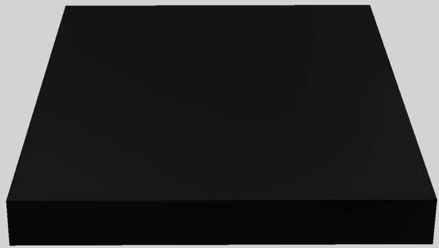 Vent-A-Hood® Designer Series 54" Black Wall Mounted Range Hood-0