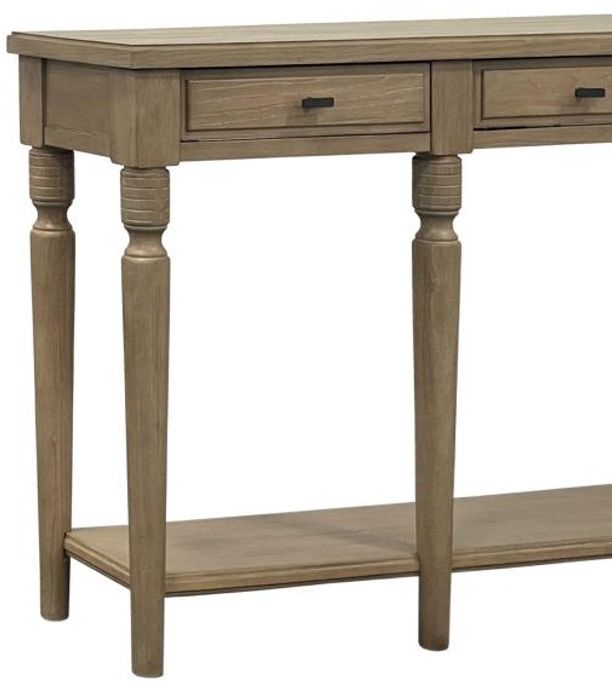 Bernards Tarrington Cashew Console Table-1