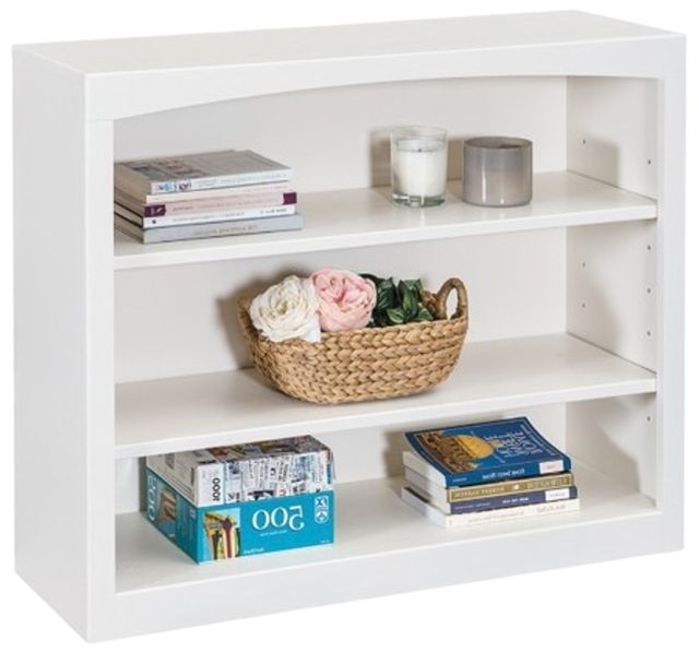 Archbold Furniture Customizable Pine 36" x 30" Bookcase-0