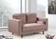 Meridian Furniture Emily Pink Loveseat-3