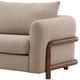 Dovetail Furniture Esai Brown/Olana Sand Sofa-4